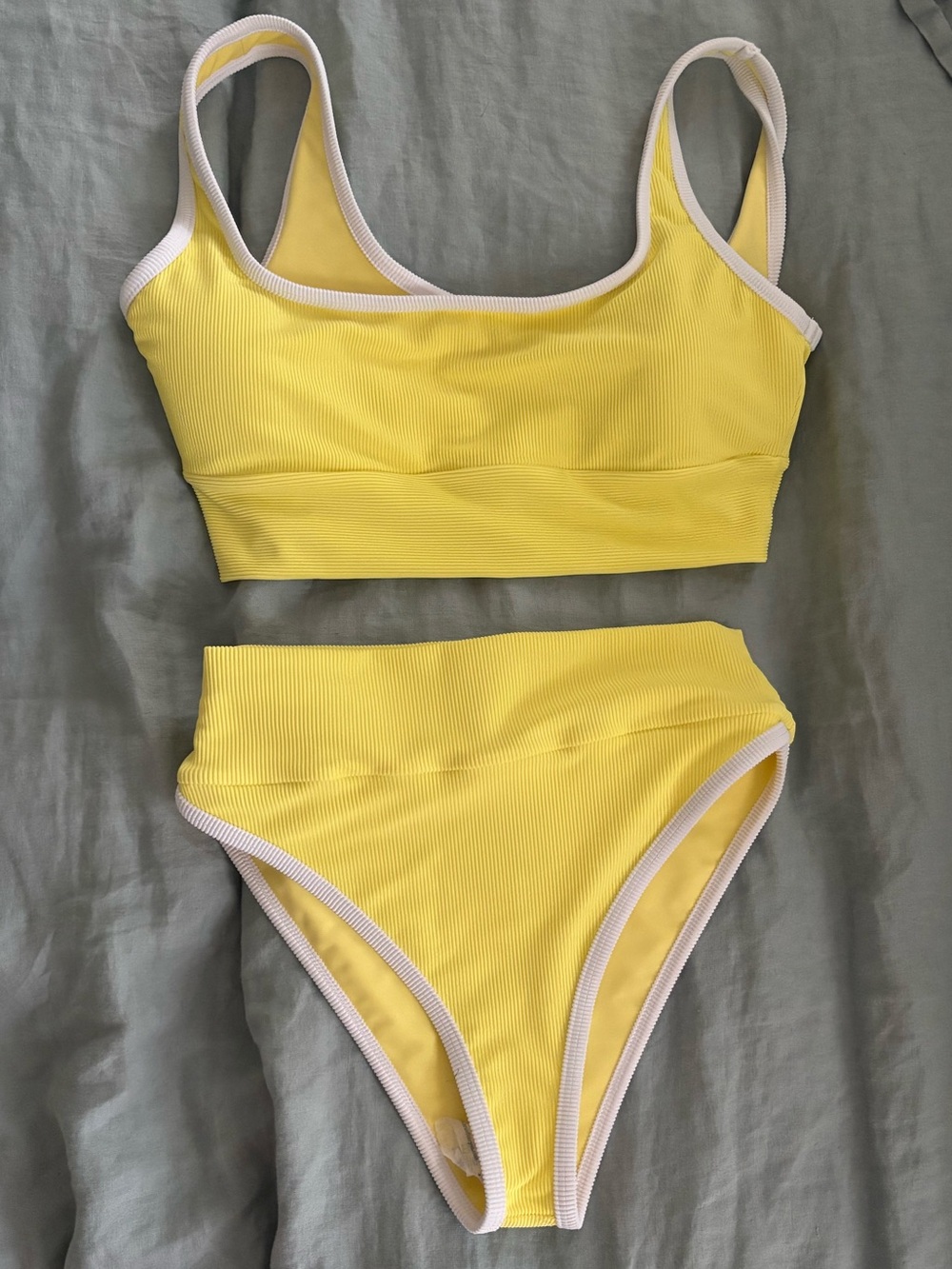 ❤️ Lainsnow Yellow Bikini